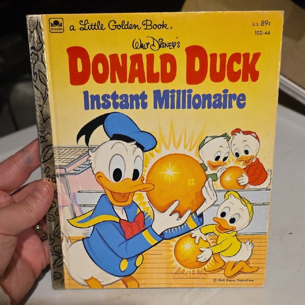 Disney Donald Duck Instant Millionaire Book